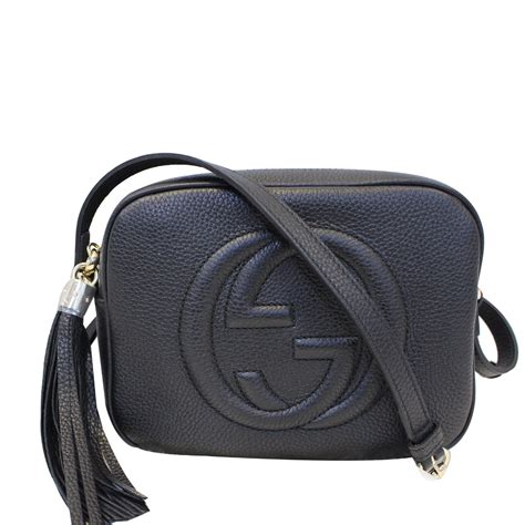 gucci small crossbody purse|Gucci small shoulder bag black.